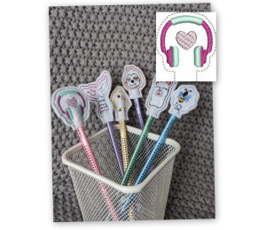 Stickdatei - ITH Stifteaufsatz Kopfhörer